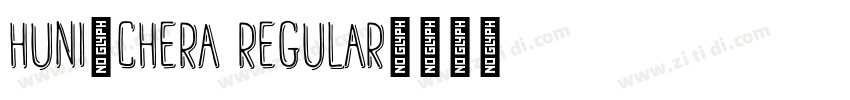 Huni_Chera Regular字体转换